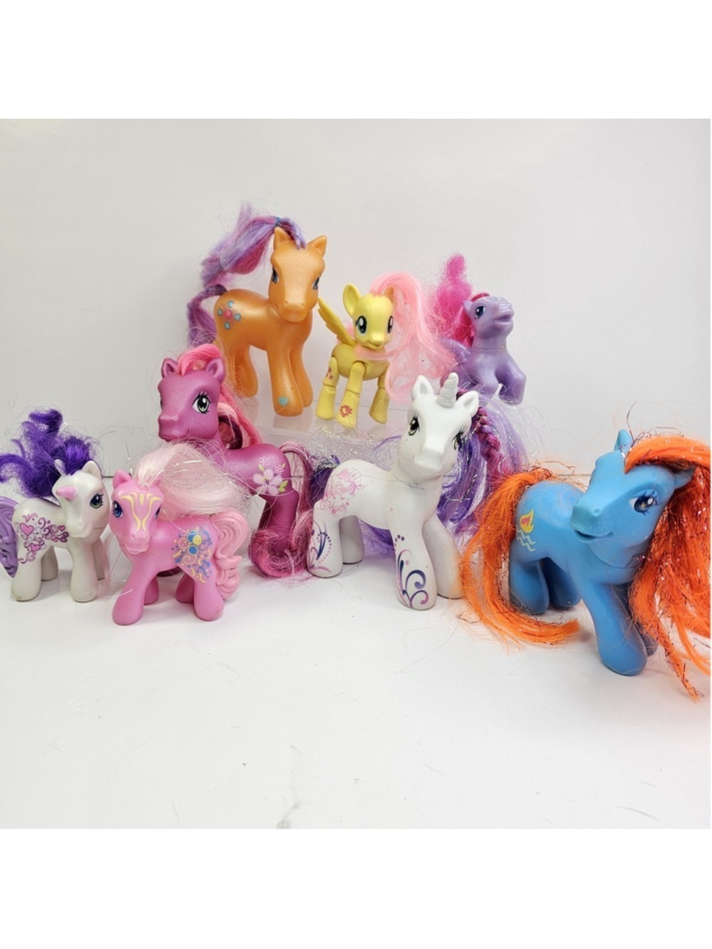 My Little Pony Collection Of 8, Including 25th Anniversary MLP Hasbro